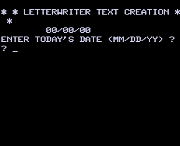 Screen shot